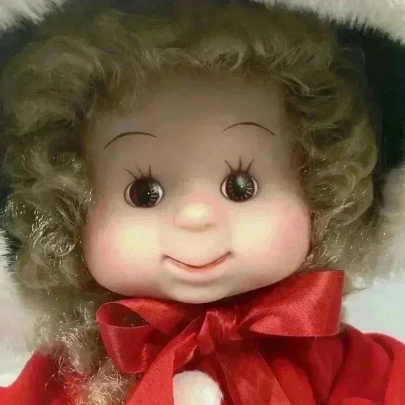 Santa's Best Animated Under Cover Kids 13.5”Brittany Doll Vintage 1994 Works - Picture 2 of 9